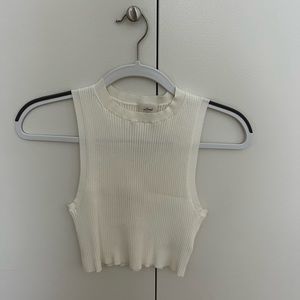 Aritzia Wilfred Cropped Tank Top